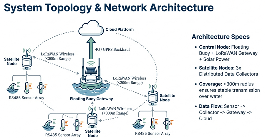 water level&ec for deep well