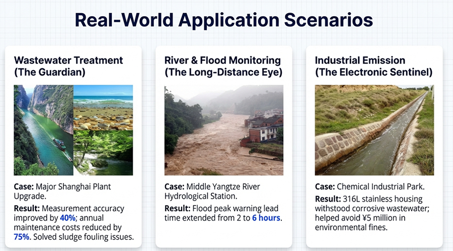 ਰਾਡਾਰ ਪਾਣੀ ਦੇ ਪ੍ਰਵਾਹ ਸੈਂਸਰ