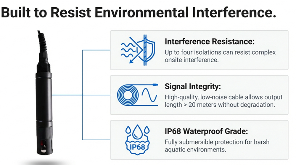 Sensor de amonio/Medidor de amonio en agua/Ammoniumsensor/Ammonium ion sensor/Aquatic ammonium sensor