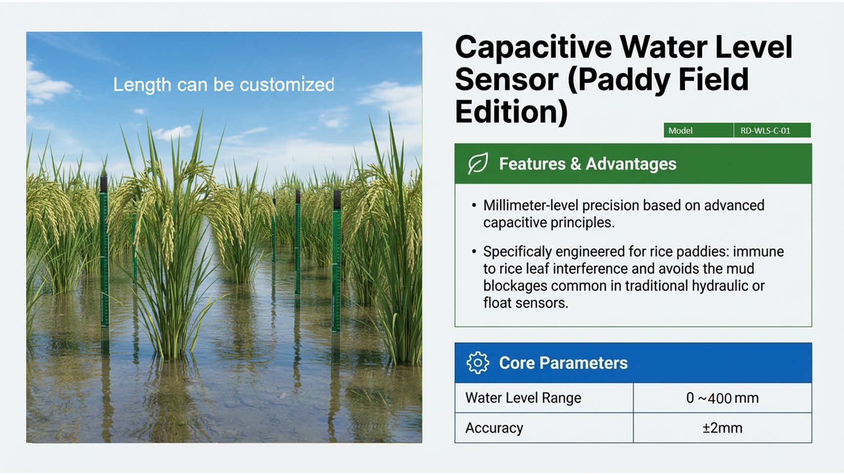 Capacitive Water Level Sensor