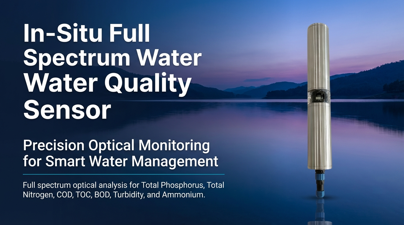In-situ full-spectrum water quality sensor