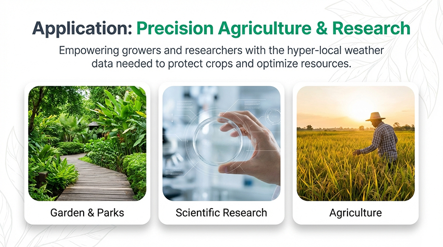 Optical rainfall sensor 5