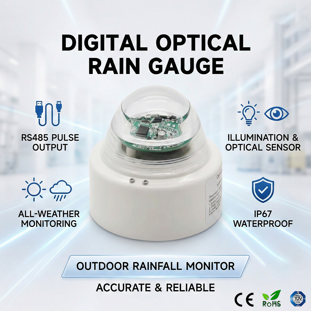 Optical rainfall sensor