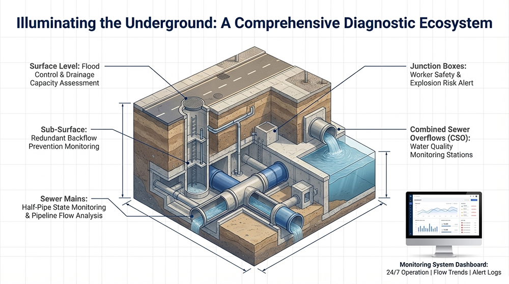 water radar flow sensor