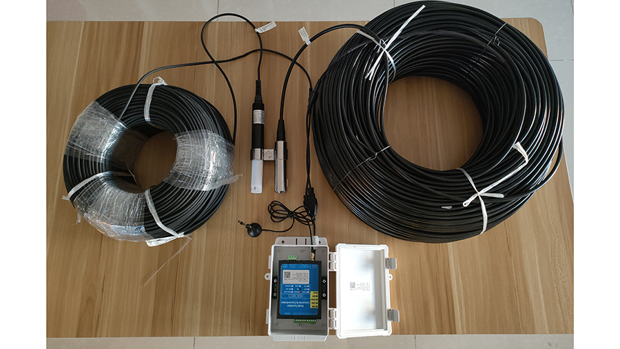 water level&ec for deep well